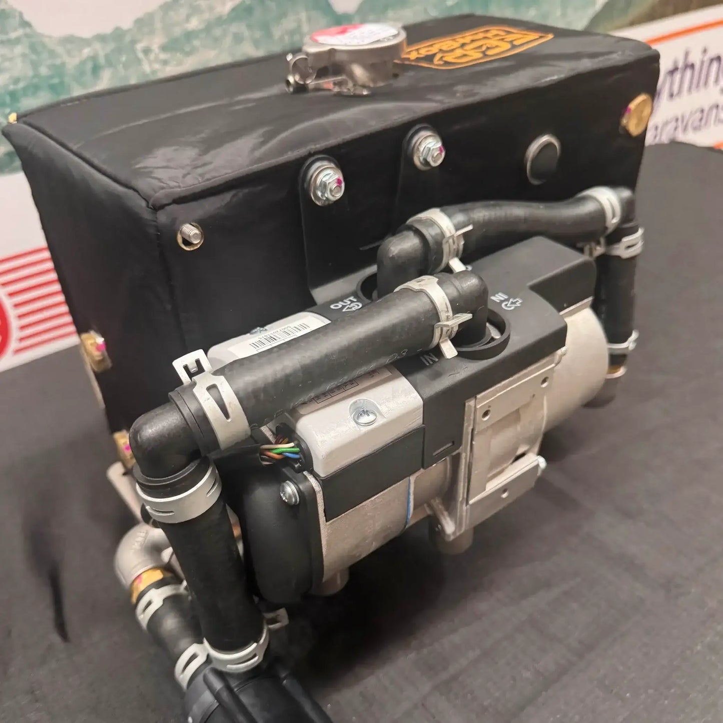 ECP Autoterm 5kw HotBox HeatPak Hydronic Water and Air Heating 240v