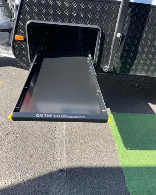 On The Go RV Drawer Slide 570mm x 1200mm max 277kg