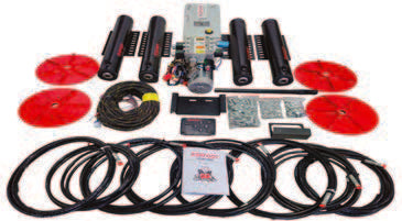 Redfoot Isuzu Motorhome Levelling System Isuzu NQR 450 MAXI Smart Level (no brackets) bolt-on