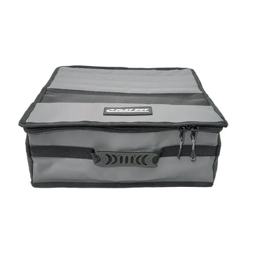 Flat Out Small Premium PVC Storage Bag suits 2x Compacts Classic Grey