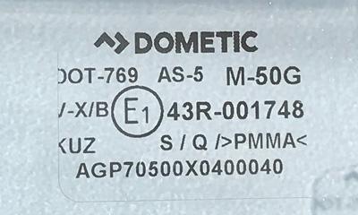 Blind on Roller - to Suit Dometic Seitz S4 Windows 1450mm x 700mm