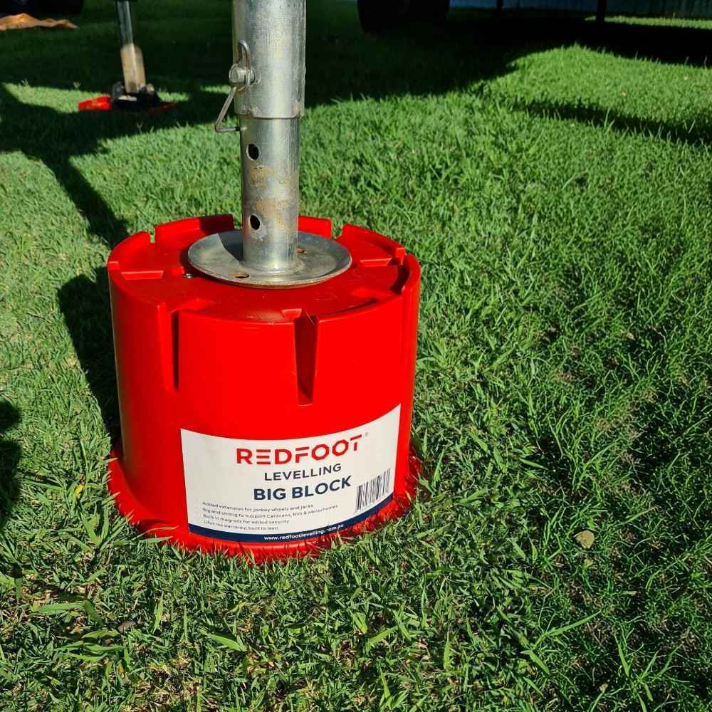Redfoot Levelling Big Block for Caravan RV Motorhome