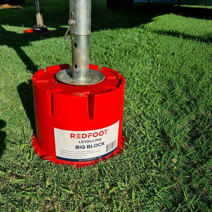Redfoot Levelling Big Block for Caravan RV Motorhome