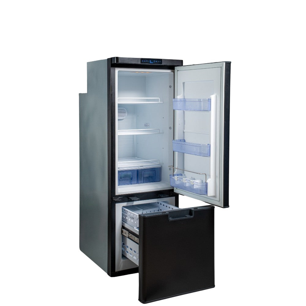 NEW myCOOLMAN Upright 250L Fridge Freezer