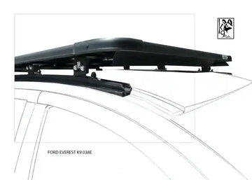 Everest K9 Roof Racks Expedition Quality Roof Racks 1250WX2000L Frontward Mount - Summer Sale