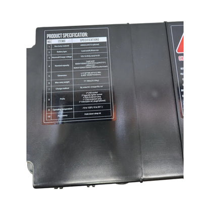 12v DCDC Charger Box (Black) Ideal for Lithium Battery