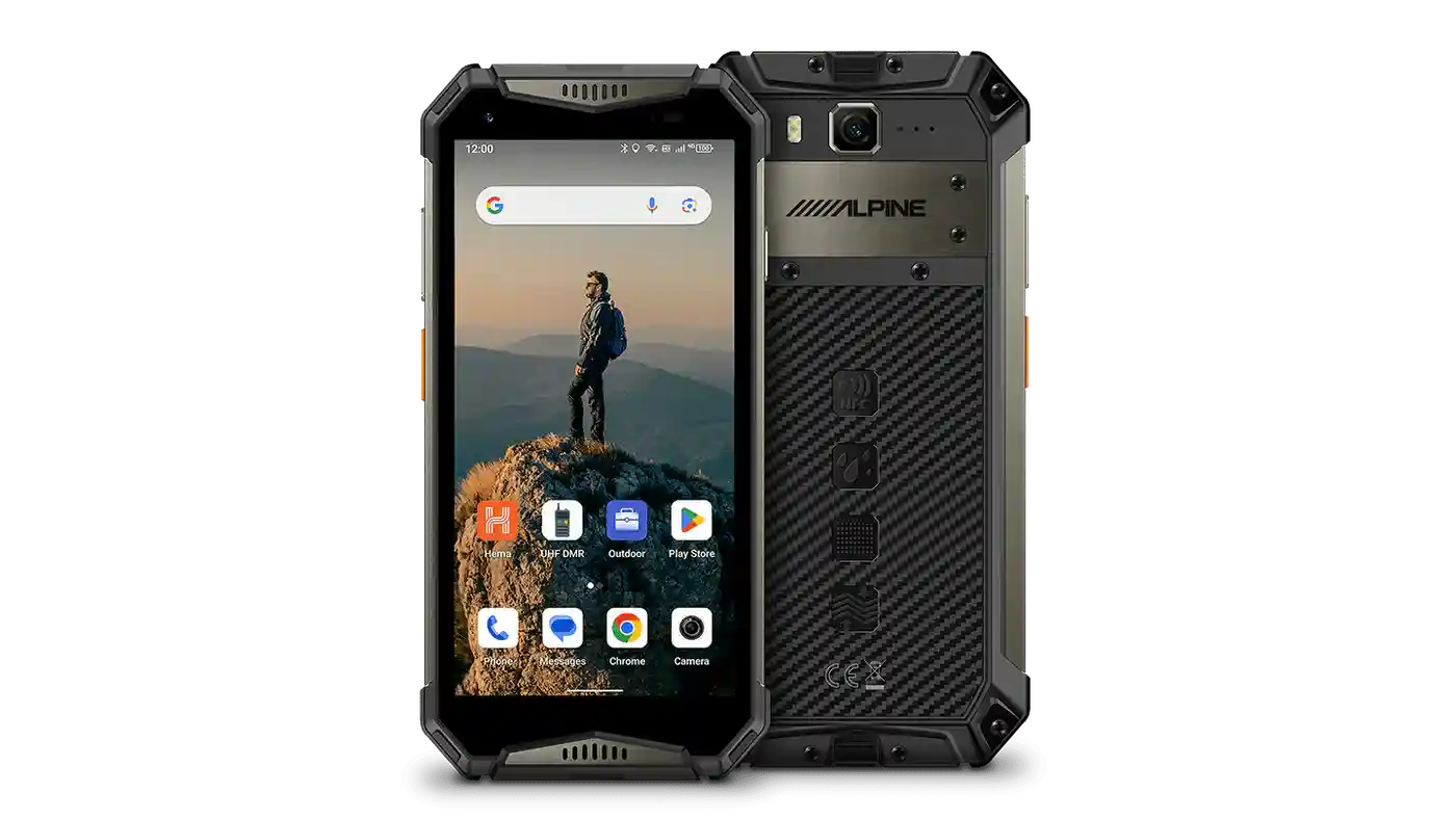 Hema Alpine Mobile Phone Z6 Heavy Duty Android Phone with UHF