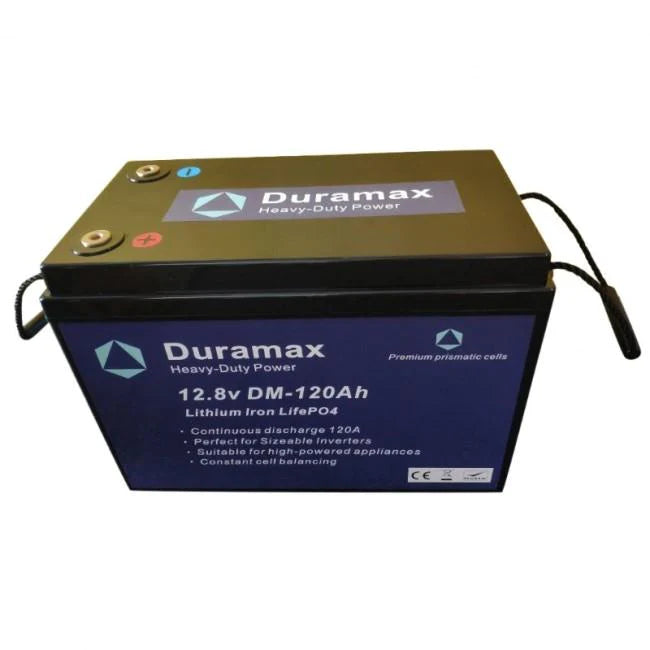 120amp Duramax Lithium Battery 12.8 volt with Bms Parallel or Series Connectable