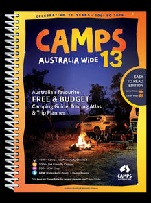 Hema Camps 13 Standard Edition (A4 Size) guide for campers and caravanners