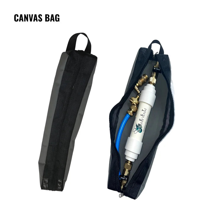 Flat Out Canvas Filter bag
