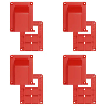 Duskie Red Nylon Cover and Base to Suit 50AMP Anderson Connectors - 4PK