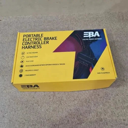 Portable Electric Brake Controller and Harness 7 Pin Connectors