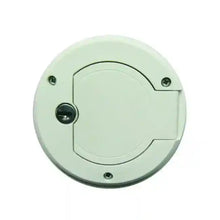 Camec Lockable Water Filler - White Right Hand Hinge