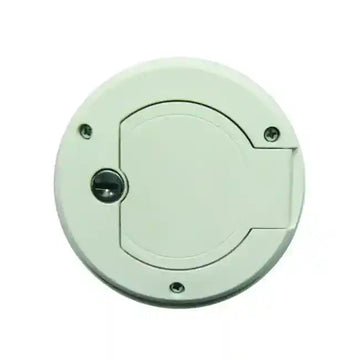 Camec Lockable Water Filler - White Right Hand Hinge