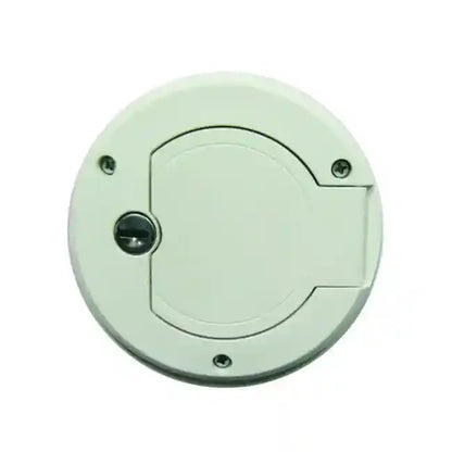 Camec Lockable Water Filler - White Right Hand Hinge