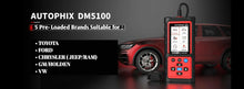 DM5100 Professional Multi-Brand full diagnostic scanner - suitable for Holden GM Silverado Jeep Ram Toyota Ford VW