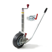 Alko Power Mover - Solid Tyre Edition with Clamp and Handle