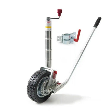 Alko Power Mover - Solid Tyre Edition with Clamp and Handle