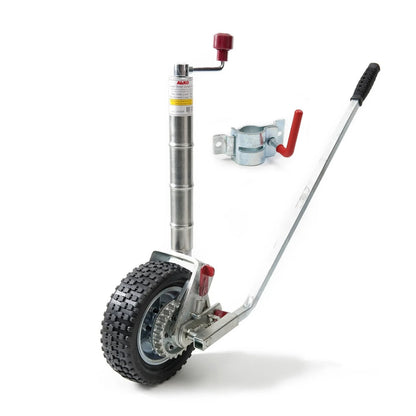 Alko Power Mover - Solid Tyre Edition with Clamp and Handle