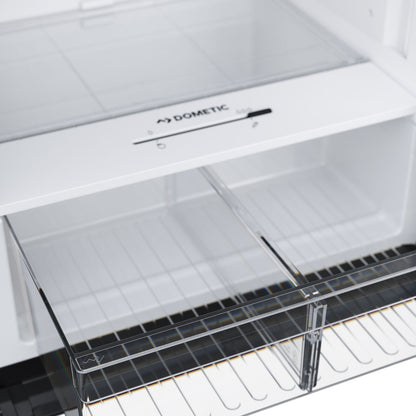 Dometic RUC6408X 2DR Compressor 180L Fridge Silver Handles