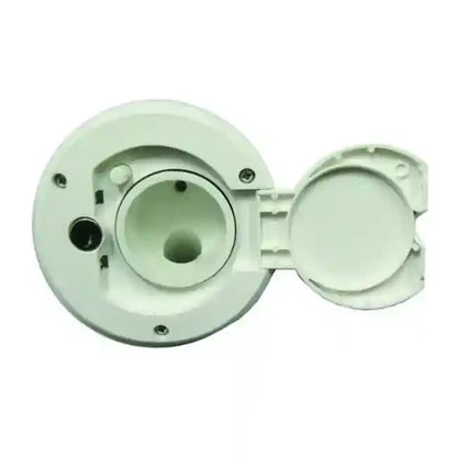 Camec Lockable Water Filler - White Right Hand Hinge