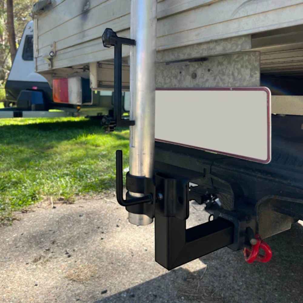 BBQARM Telescopic Starlink RV Pole Black