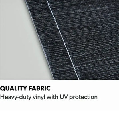 Dometic 8700 Awning - 20ft Charcoal Black - Fabric on Roll (No Arms)