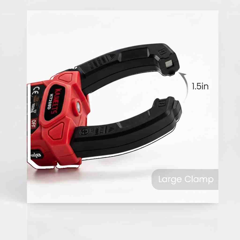Clamp Meter 1000A True RMS AC/DC Current Amp Meter