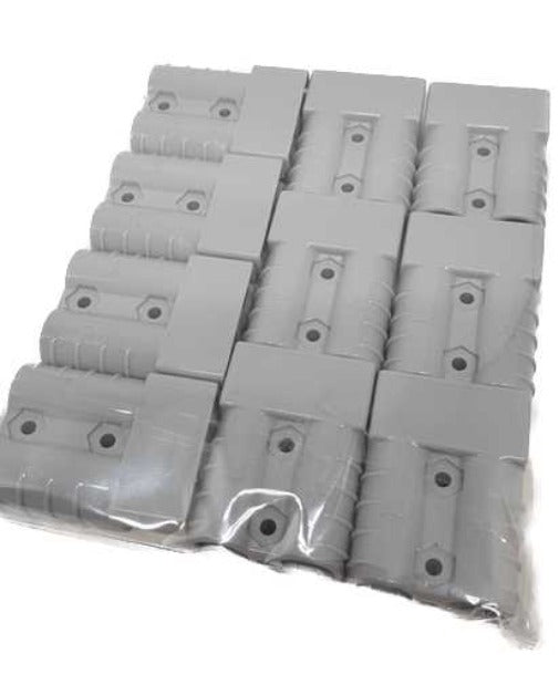 10 x 50amp Anderson Type Plug Standard Grey 50 amp 6AWG (up to 13.3 sq mm) ECP