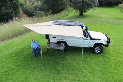 Eezi-Awn Manta 270 Awning Freestanding Left Side Mount Grey - Summer Sale