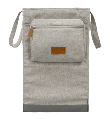 Navigator Gear TIAV Fold Away Laundry Basket Light Grey - in store only