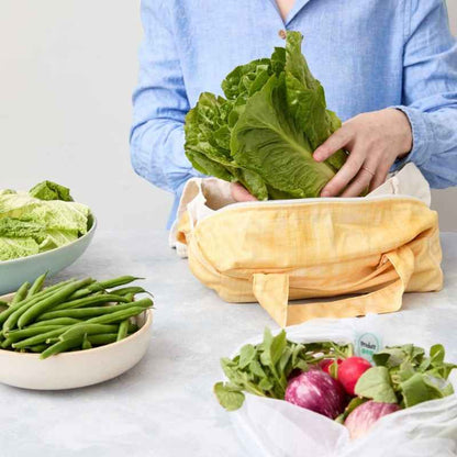 Produce Pod - Reusable Veggie Bag for Fridge - Lemon