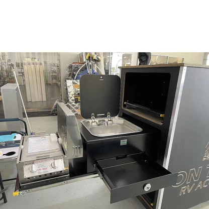 Slide Out Sink 600mm Kit to fit onto Draw Slide