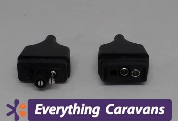12volt Plug for 3 Way F400 RC1180 Chescold Dometic Fridge Freezer Old Type - Everything Caravans