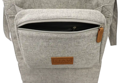 Navigator Gear TIAV Fold Away Laundry Basket Light Grey - in store only