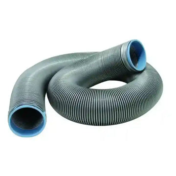 Sewer Hose 10Ft No fittings Silver 75mm Diameter Triple Wrap Ezflush