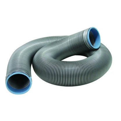 Sewer Hose 10Ft No fittings Silver 75mm Diameter Triple Wrap Ezflush