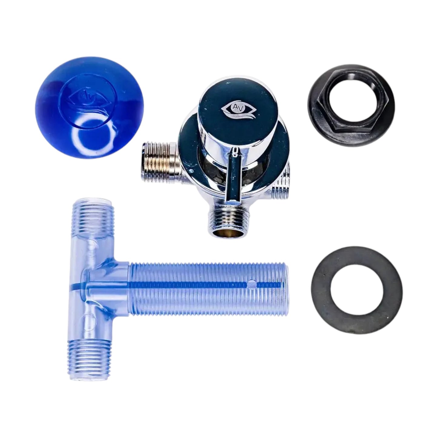 ShoweRMiser Chrome in-Wall  - without Mixer Tap