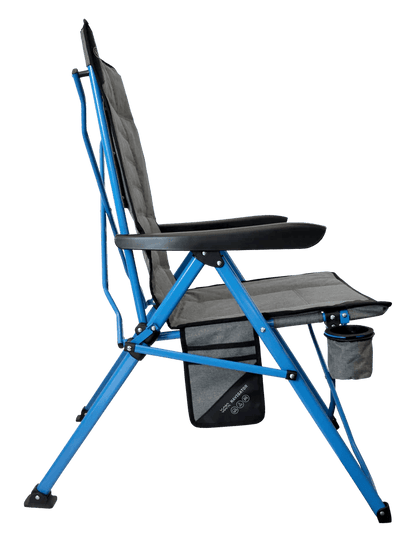 Navigator Gear the Somewhere Layback Chair Adults 150Kg Blue Grey - Everything Caravans