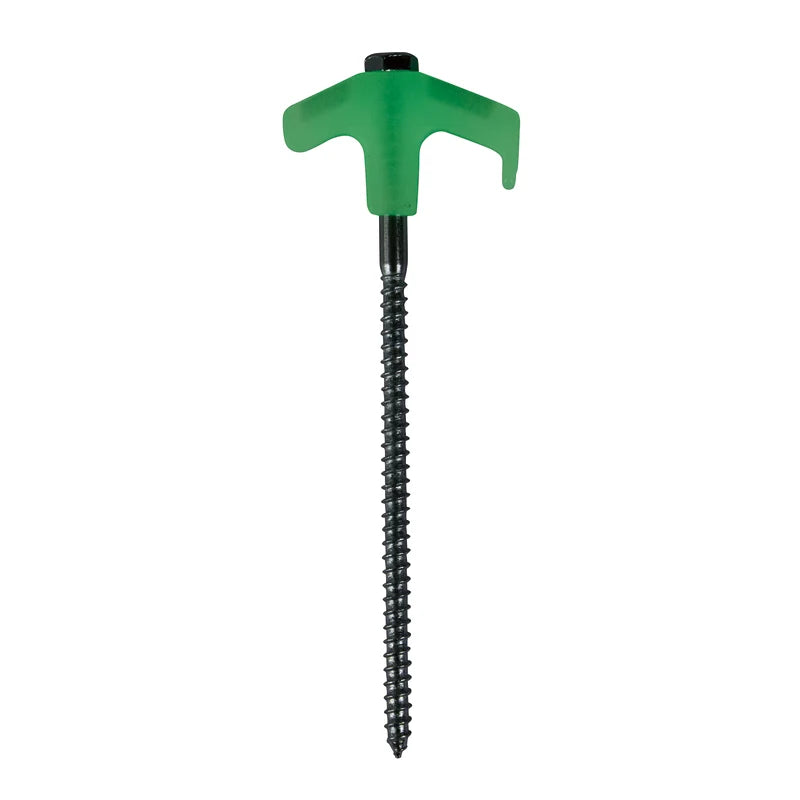 Oztrail 25 Piece Screw-In Tent Peg Set Glow in the dark