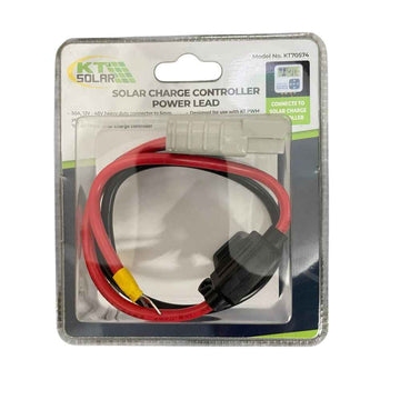 50A Plug and fork Terminals 6mm (Yw) 4mm (Bl) (6mm2) 30cm