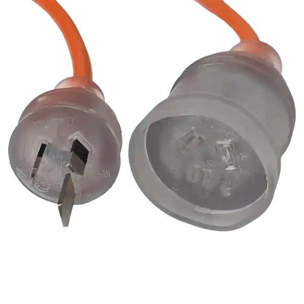 15 Metre 15amp Heavy Duty 240v Extension Lead with Led - Everything Caravans