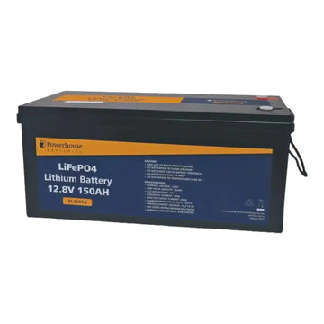 150amp Powerhouse Lithium Battery 12.8 volt with Bms 5 Year Warranty - Everything Caravans