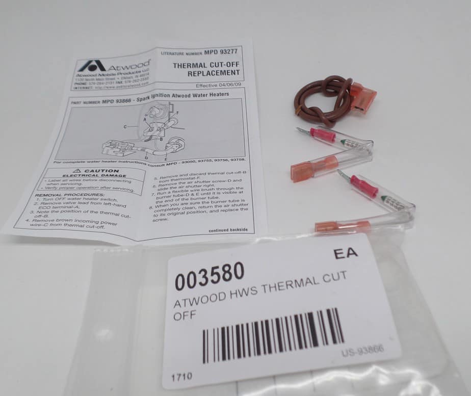 Atwood HWS Thermal Cutoff