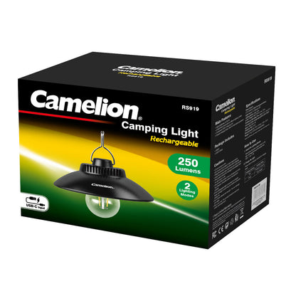 LED Rechargeable Camping Light 2 lighting Modes