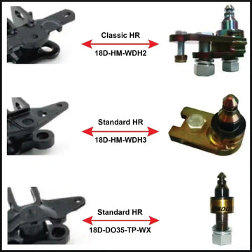 Cruisemaster HR Classic WDH Adaptor 550750 18DHMWDH2 for Caravan Suspension