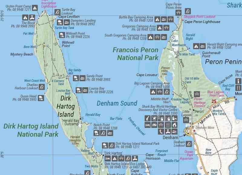 Hema Pilbara and Coral Coast Map