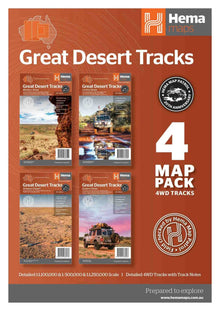 Hema Hema Great Desert Tracks Map Pack