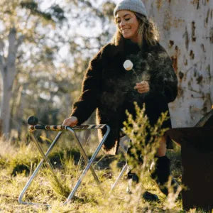 Supex Hoop Leg Camping Stool - Tall
