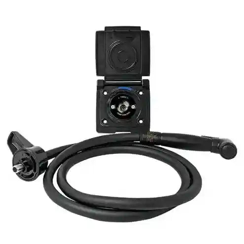 Coast RV External Shower Point for Caravan and Camper Black